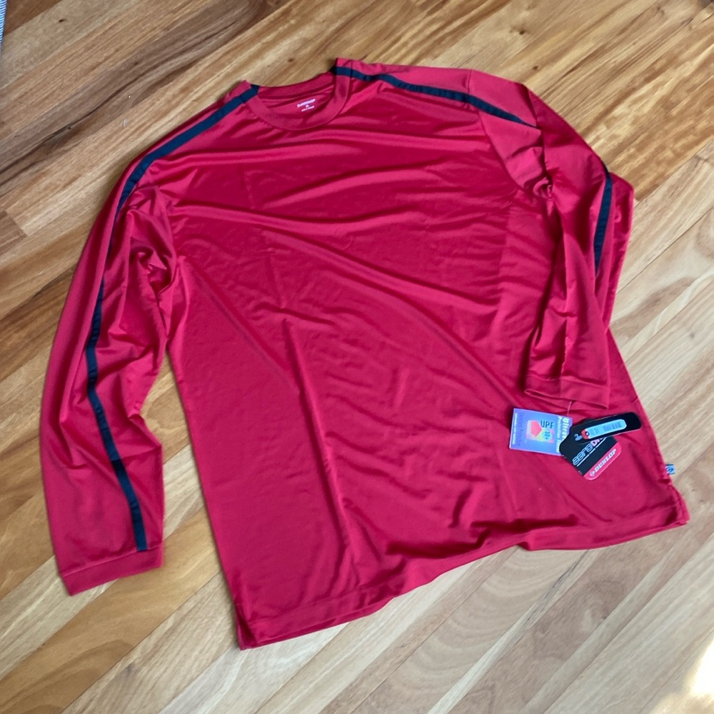 Dunlop men’s size XL long sleeve performance shirt. UPF 50